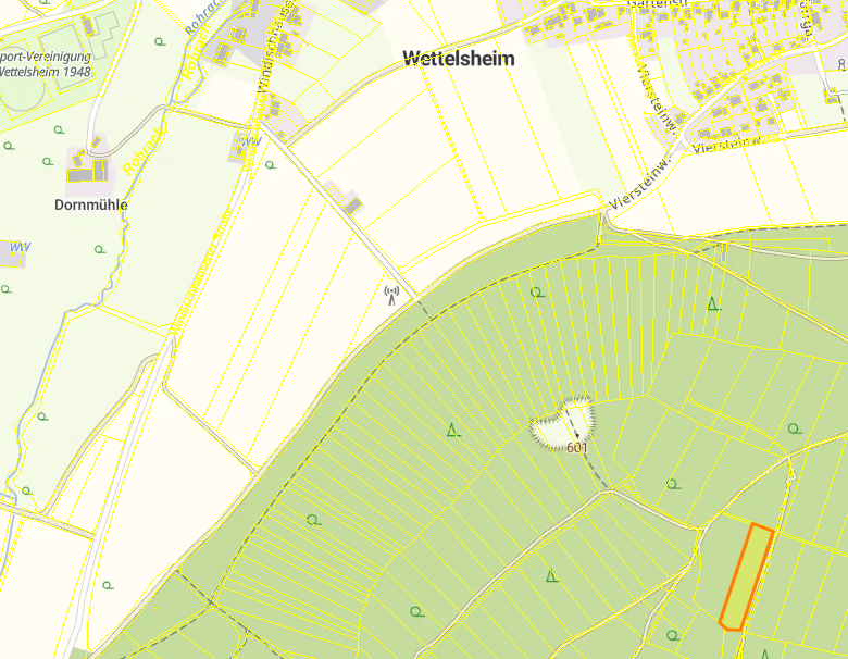 Lageplan weit