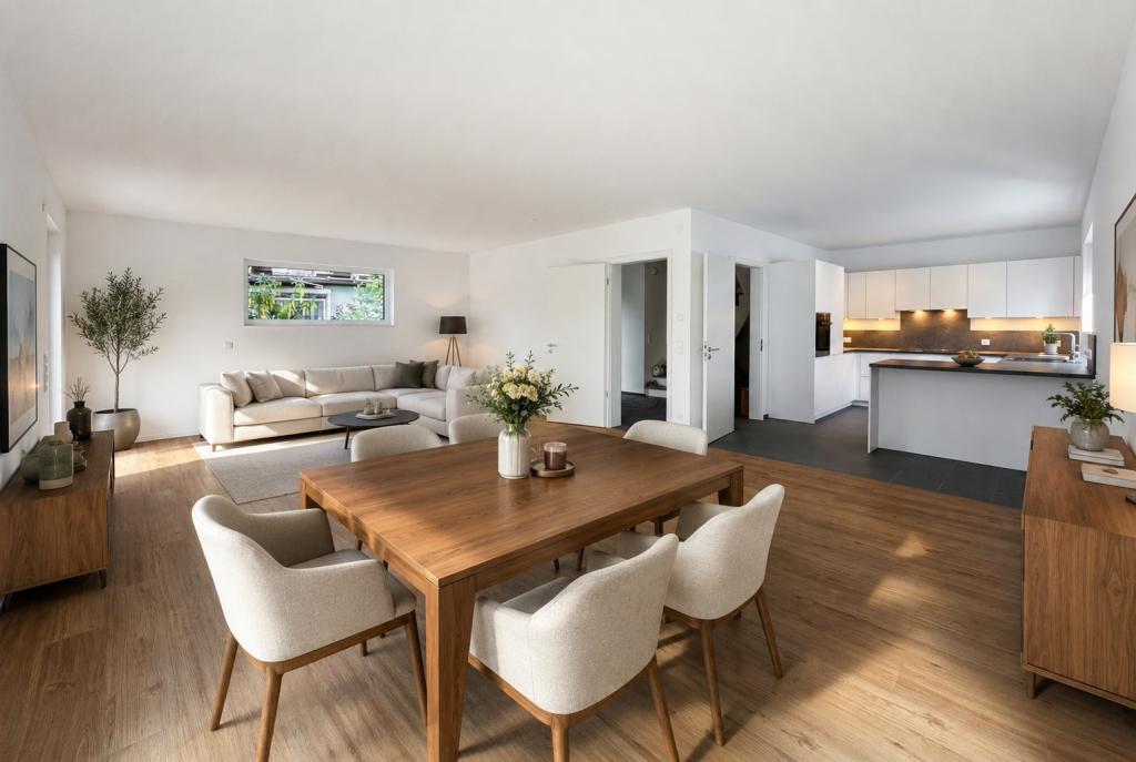 Moderne Stadtvilla mit Garten, Souterrain, Wärmepumpe und Energieeffizienz A+ in ruhiger Bestlage - Photo 3