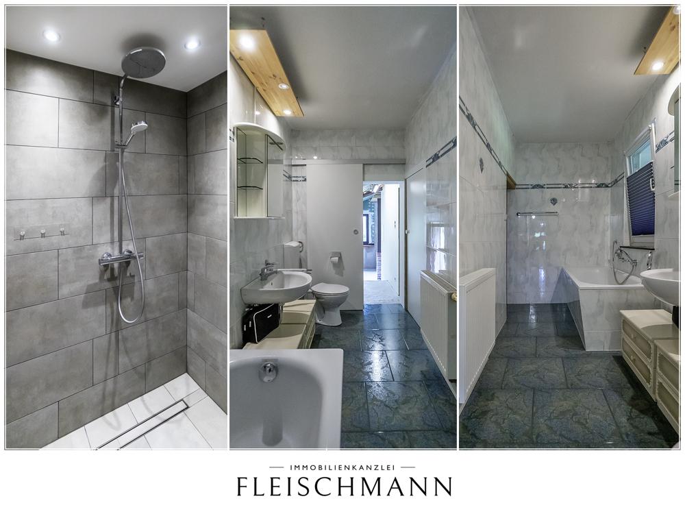 Bad mit Dusche separat