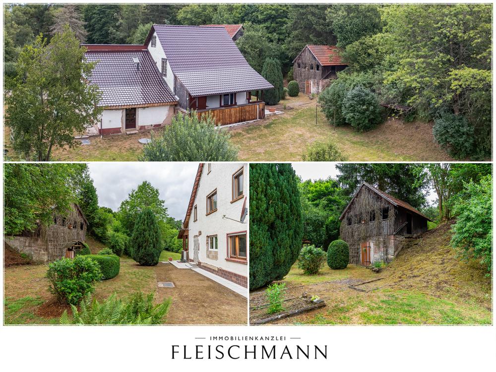 Haus Seitenansicht