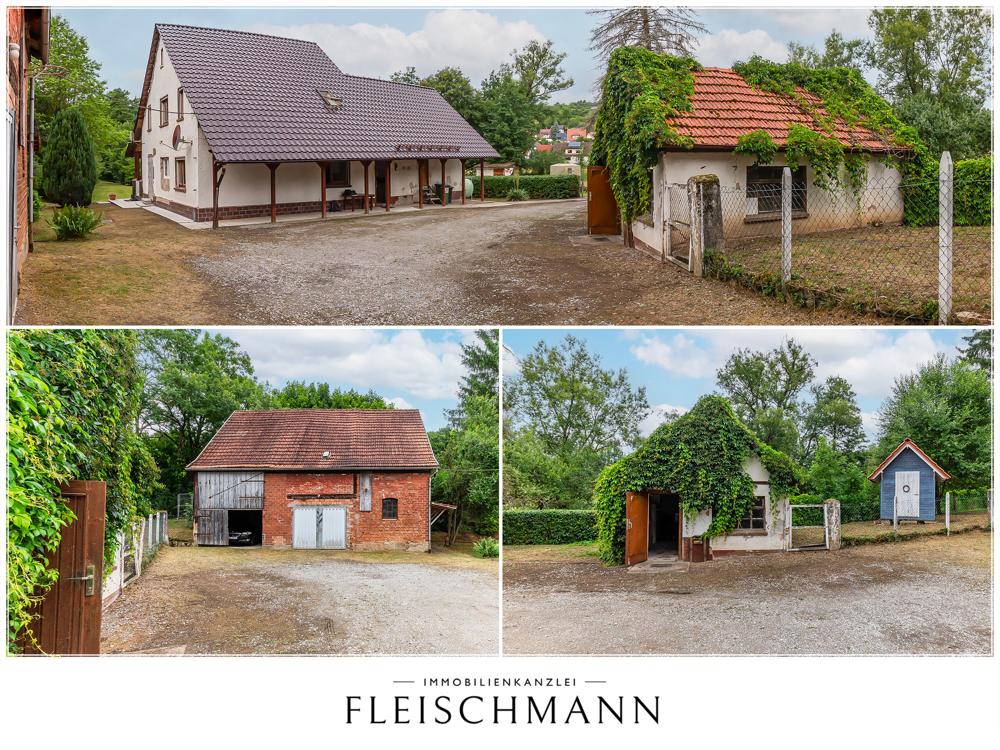 Haupthaus mit Nebengelass