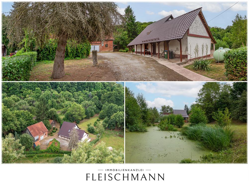 Haupthaus mit Nebengelass