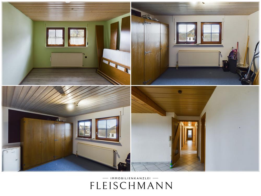 Schlafzimmer im Dachgeschoss (2)