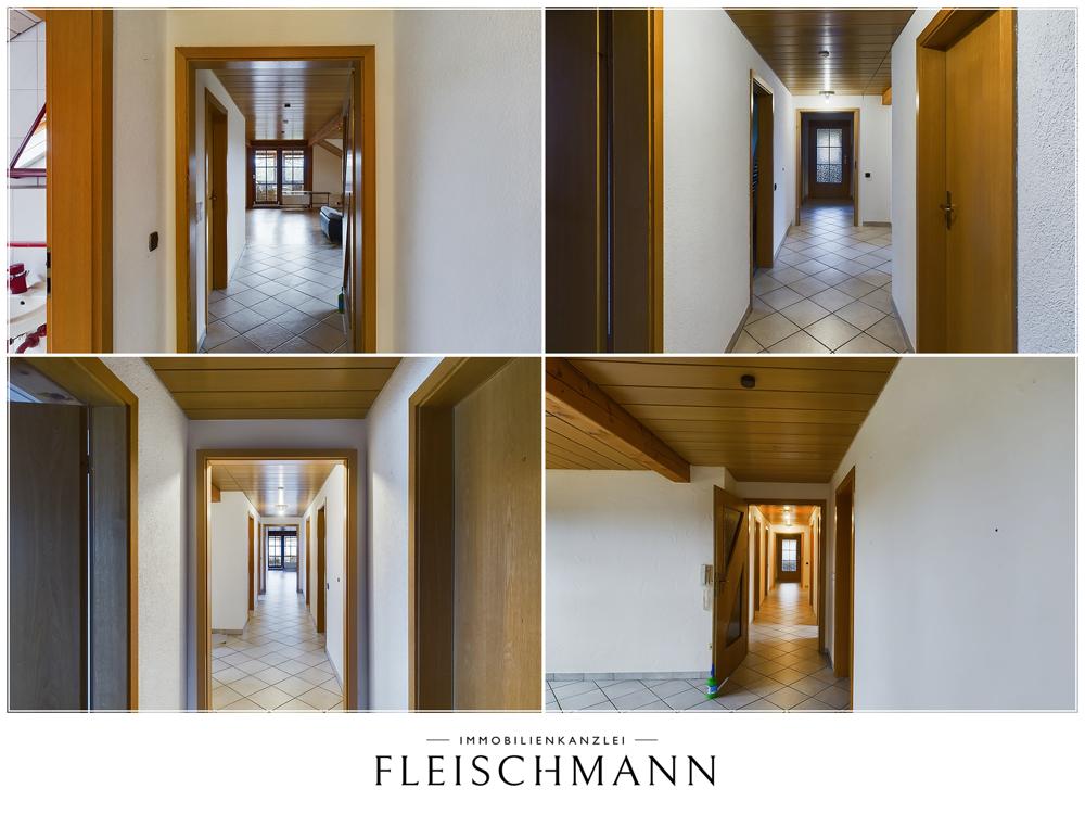 Wohnungsflur im Dachgeschoss