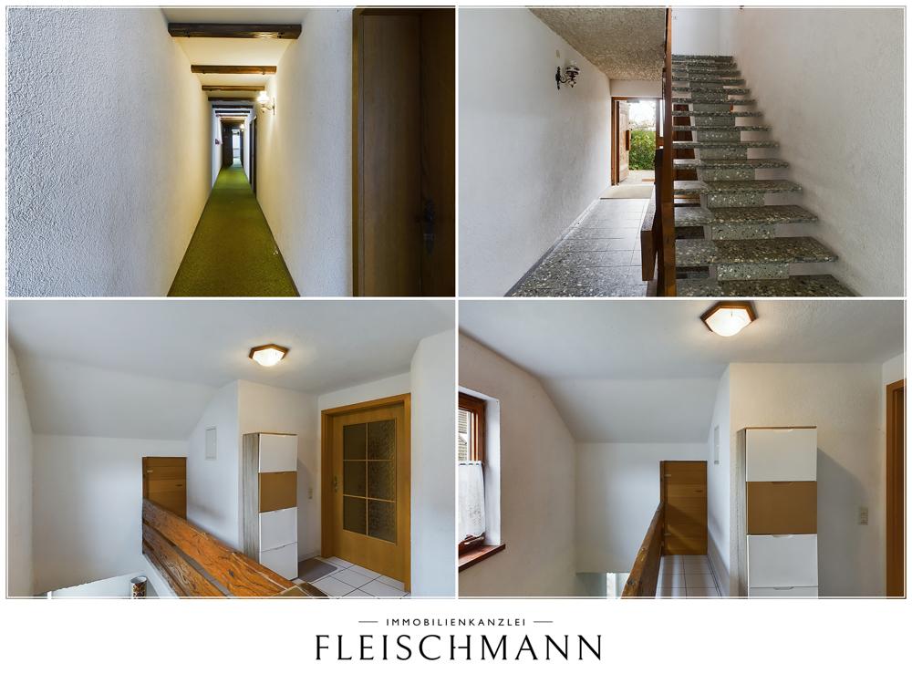 Flure und Treppenhaus