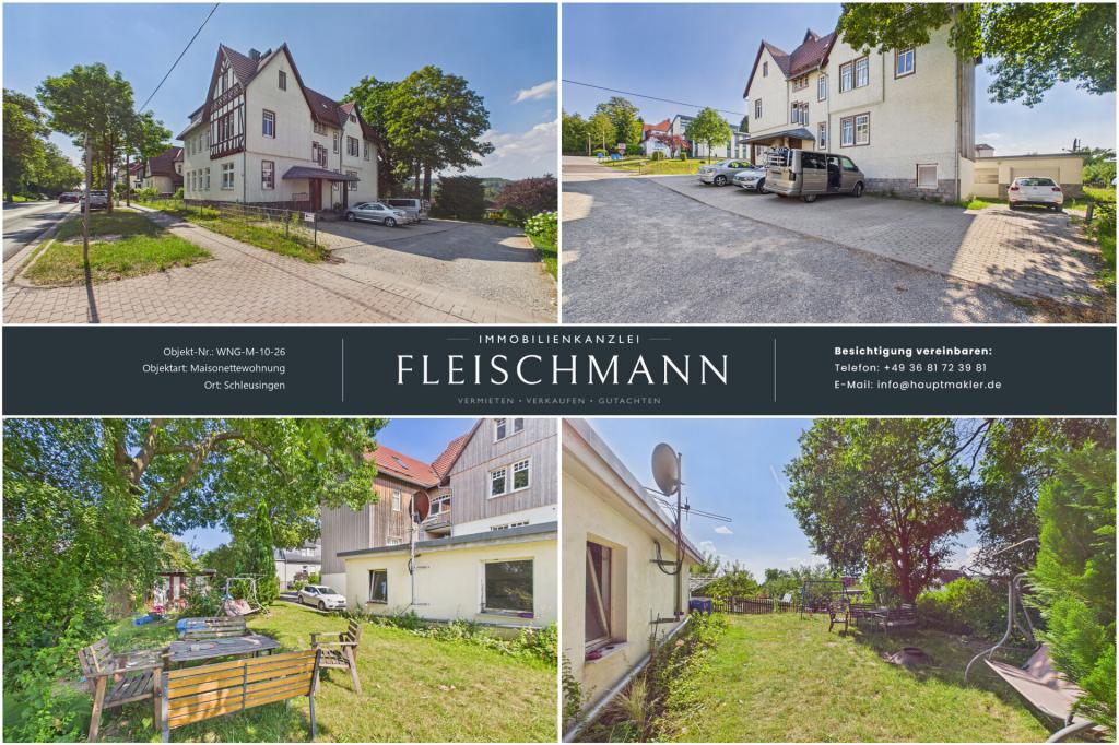 IHR NEUES ZUHAUSE AUF ZWEI EBENEN 3-Zimmer-Maisonettewohnung mit Garten und Stellplatz - Foto 1