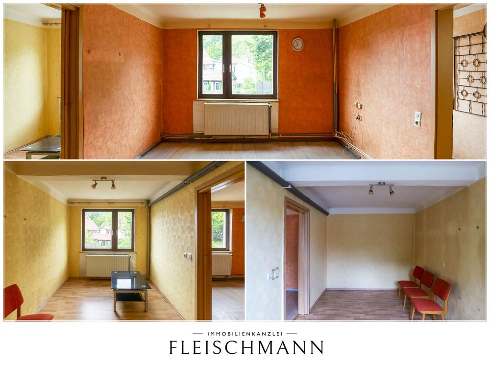 Blick in das Erdgeschoss