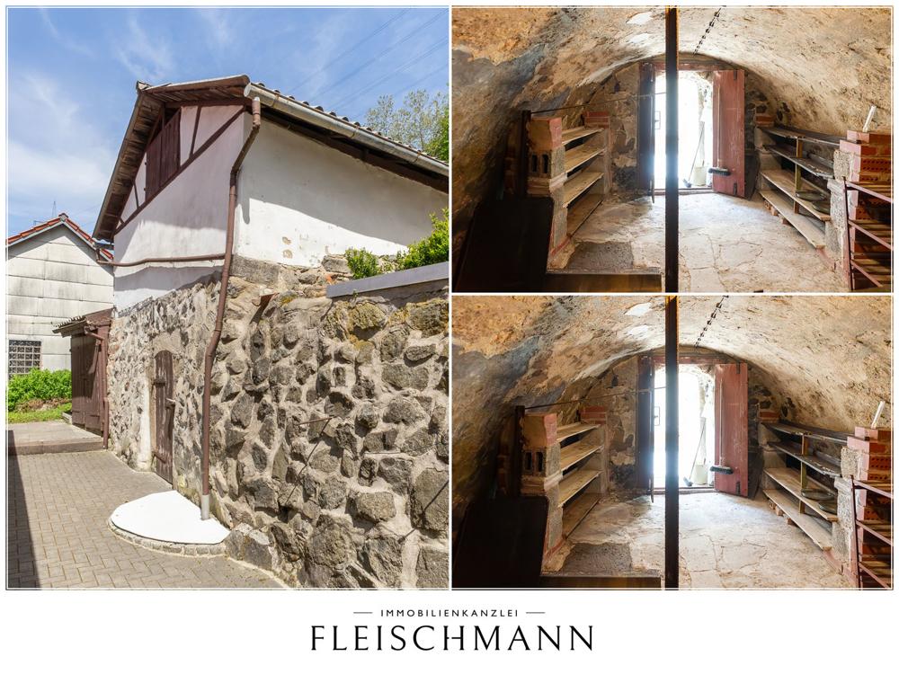 Ein separater Felsenkeller