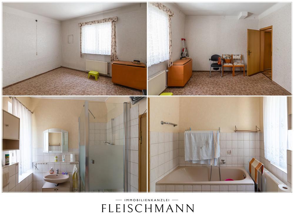 Bad mit Wanne und Dusche