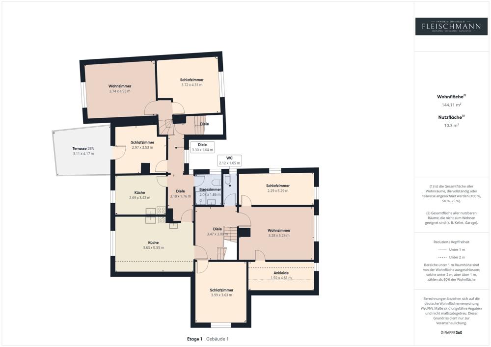 Wohnhaus 1. OG