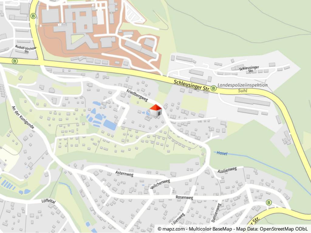 Geolyzer Kartenausschnitt