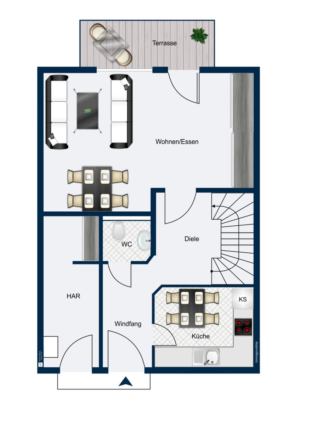 Grundriss EG