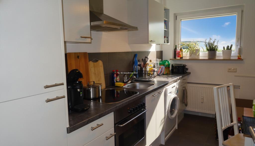 Sanierte 4 Zimmer-Wohnung in Würzburg-Versbach - Balkon mit Aussicht, Einbauküche, Doppel-Stellplatz - Photo 2