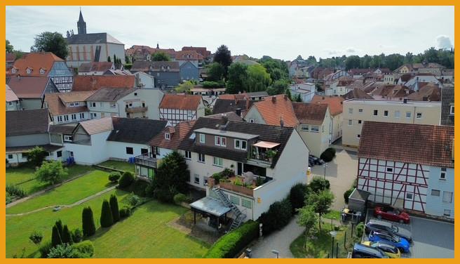 Blick auf das Objekt