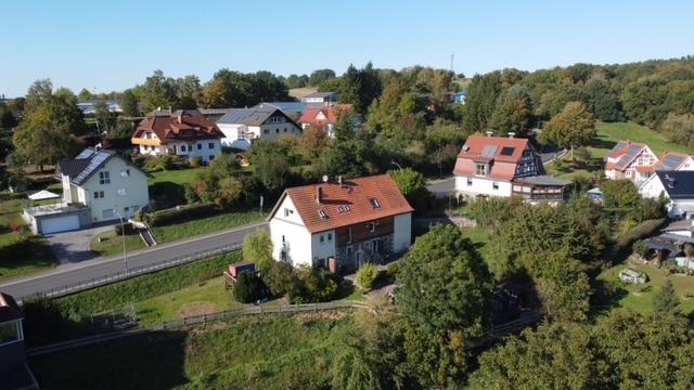 Blick über das Grundstück