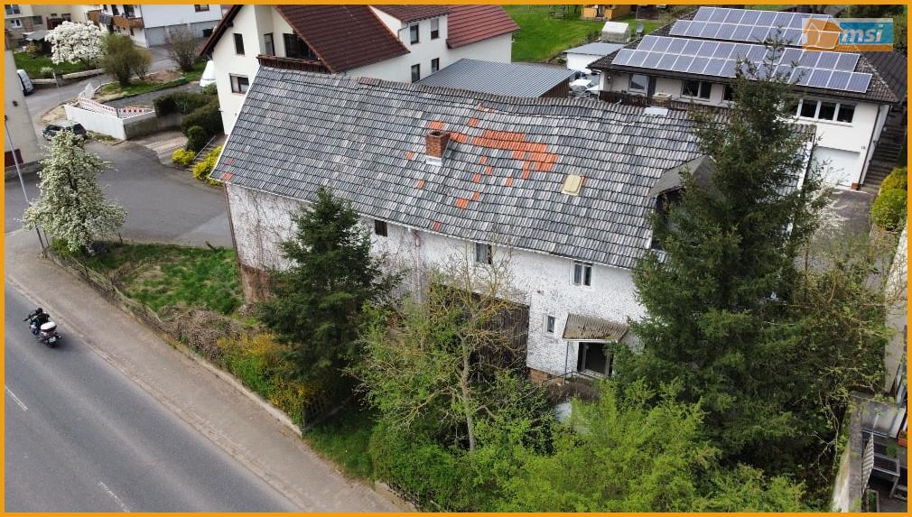 Blick auf das Grundstück