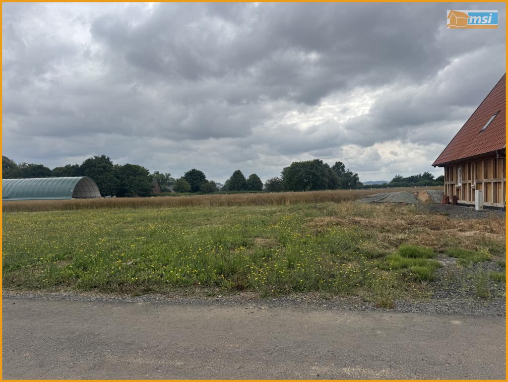 Blick auf das Grundstück