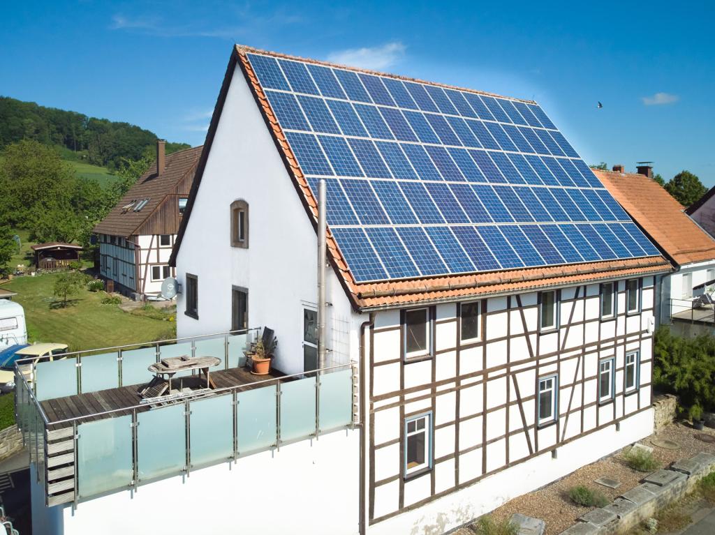 Die PV Anlage kann ebenfalls übernommen werden