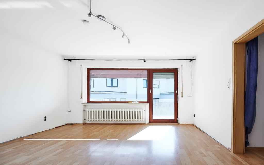 Das große Schlafzimmer mit Balkon