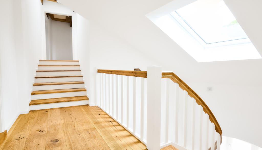 Der separate Zugang zu dem Apartment