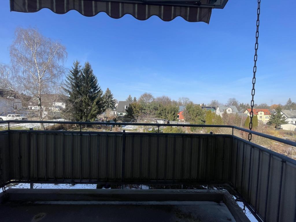 Blick vom Balkon