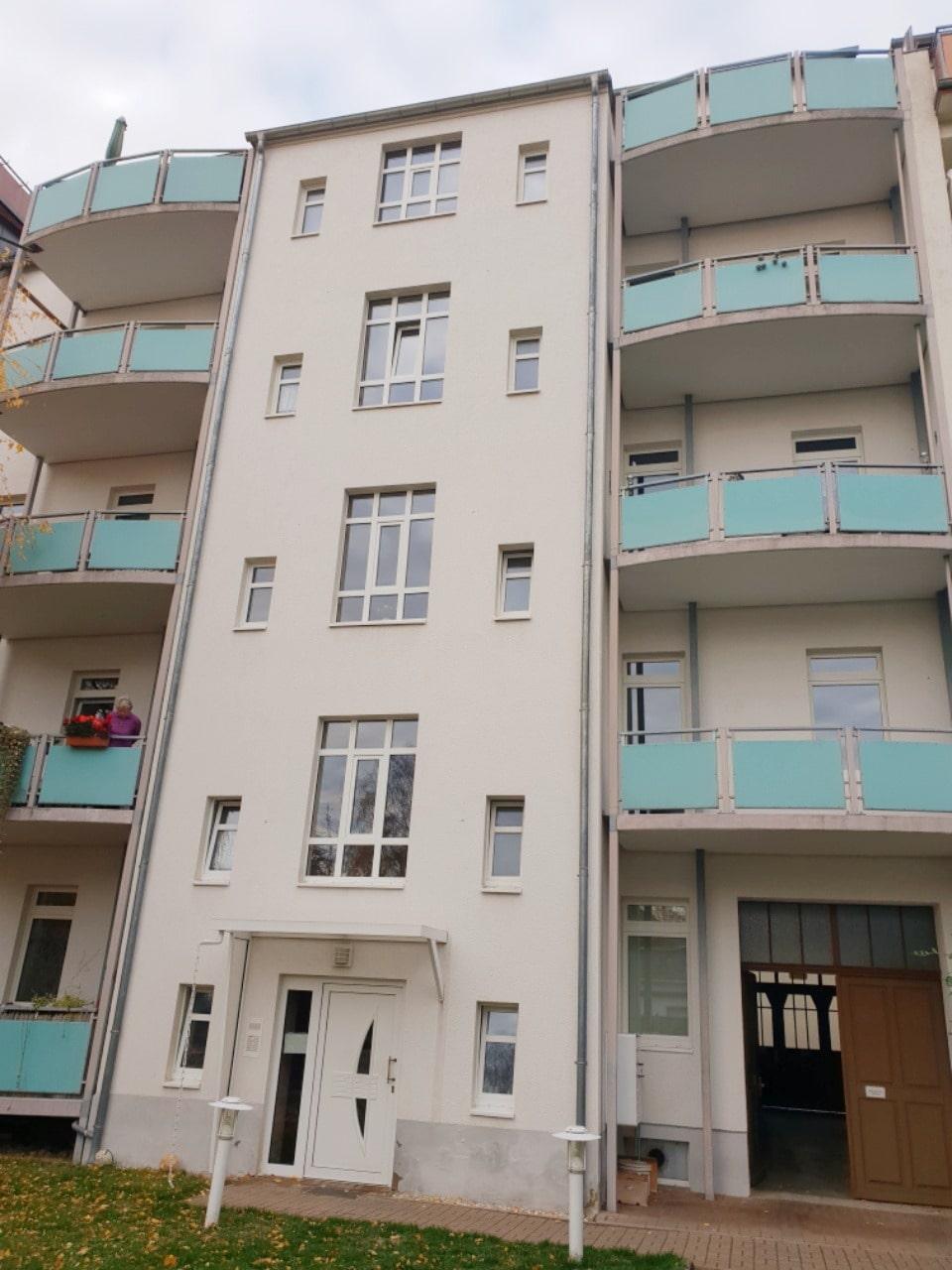Rückansicht des Hauses