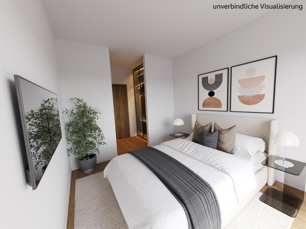 Großzügige 3-Zimmer-Wohnung mit XXL-Balkon im 1.OG -Neubau-Tiefgarage-Fahrstuhl! - Foto 2