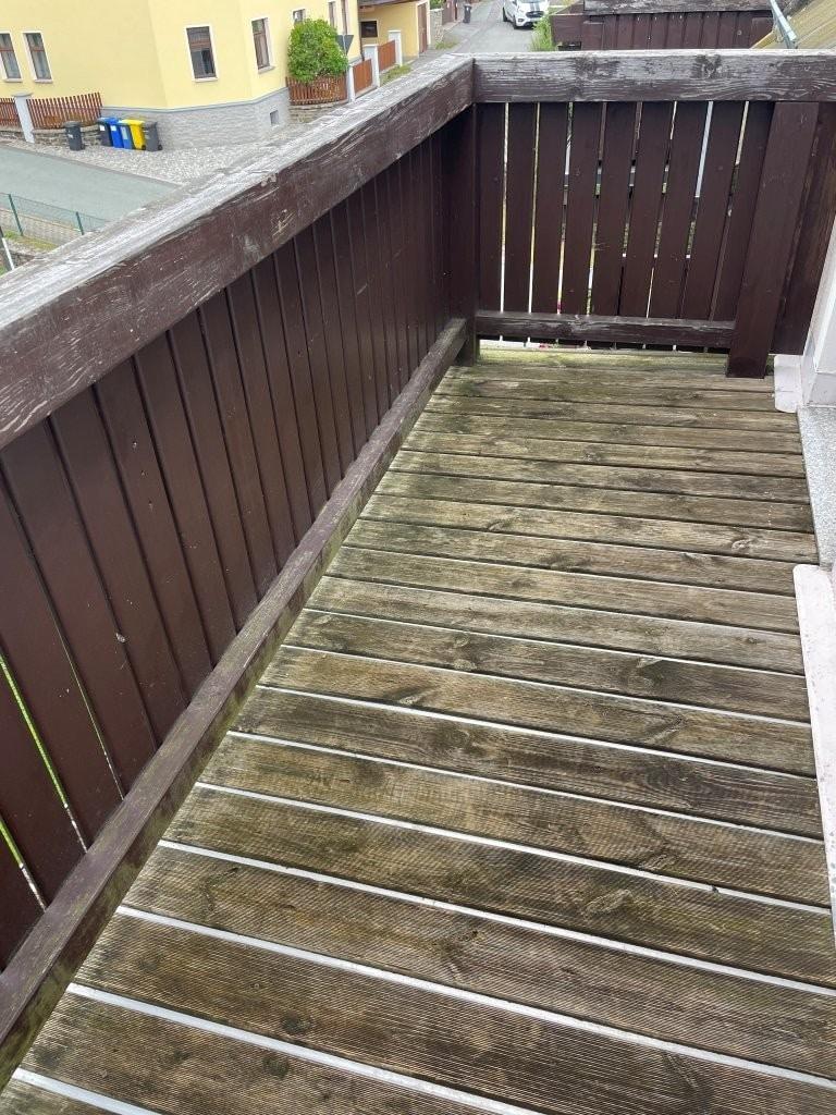 großer Balkon