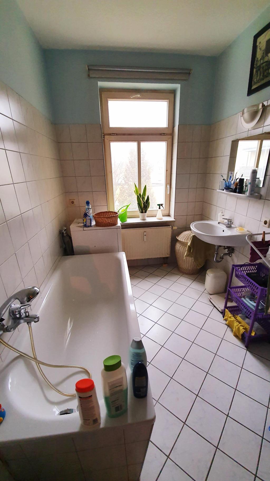 Bad 1-Raum-Wohnung