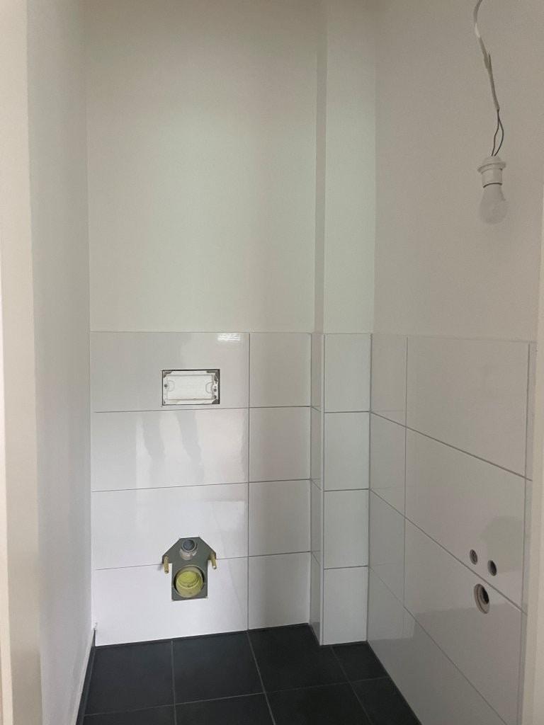 Gäste-WC vor Fertigstellung