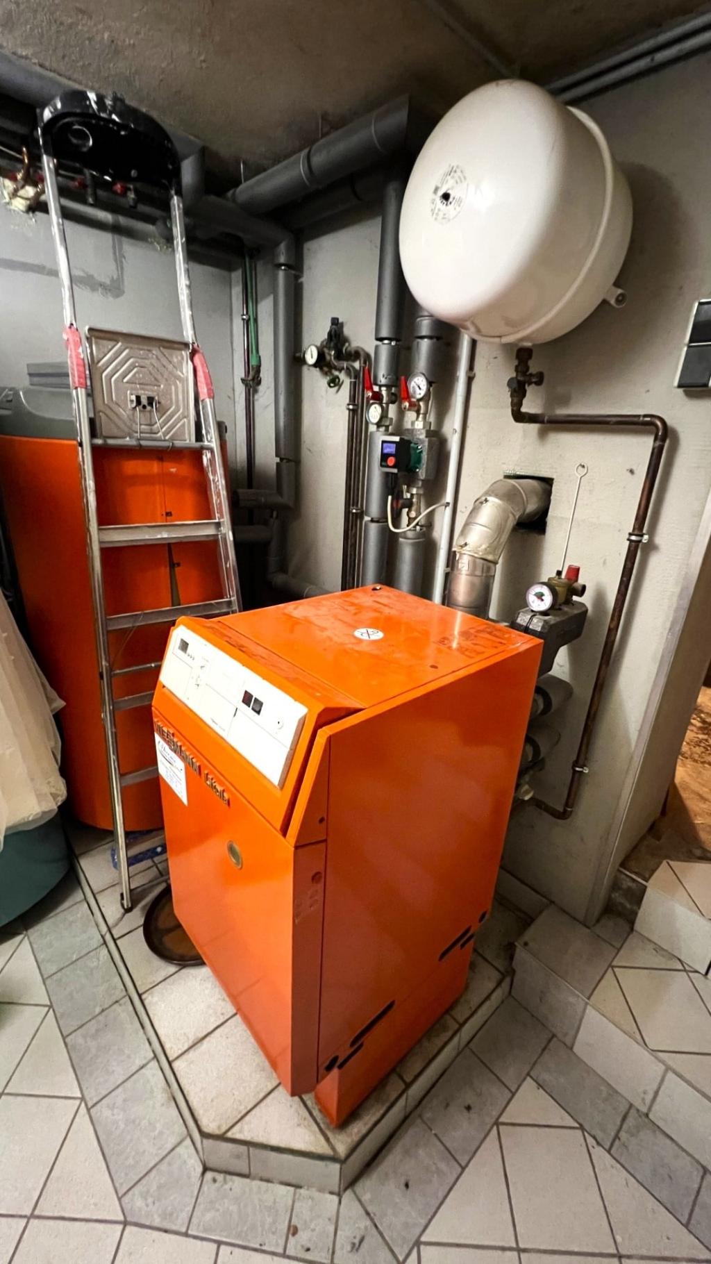 Gaszentralheizung mit WW Aufbereitung