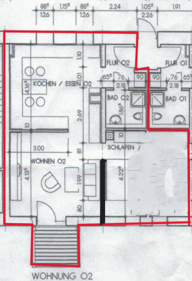 2-Zimmer-Wohnung mit Terrasse im Grünen! - Photo 4