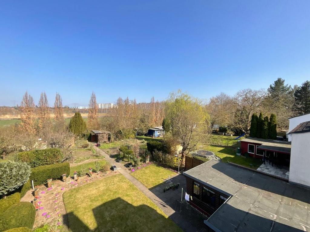 Blick vom Balkon