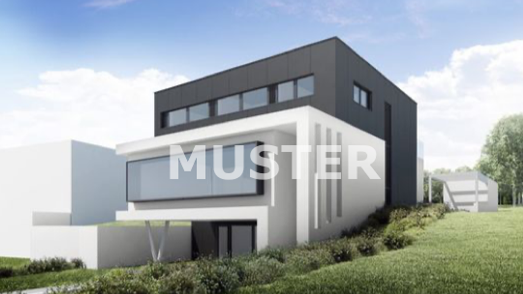 Musterhaus mögliche Bebauung