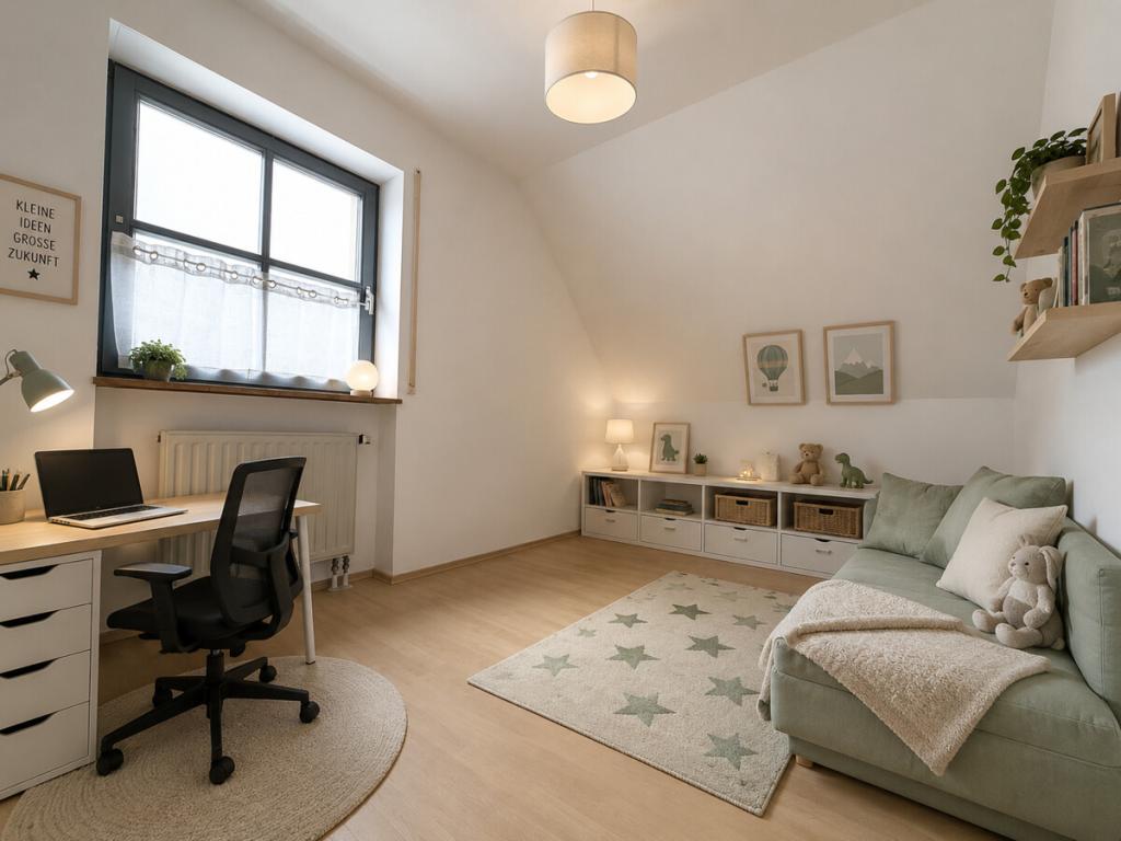 Einziehen und wohlfühlen – Helle 3-Zimmer-Wohnung mit Balkon, Einbauküche & Garage - Foto 3