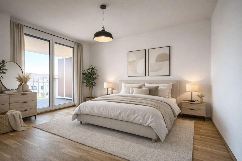 Moderne 3-Zimmer-Wohnung mit Designer-Küche, zwei Balkonen & Parkhausstellplatz - Foto 4