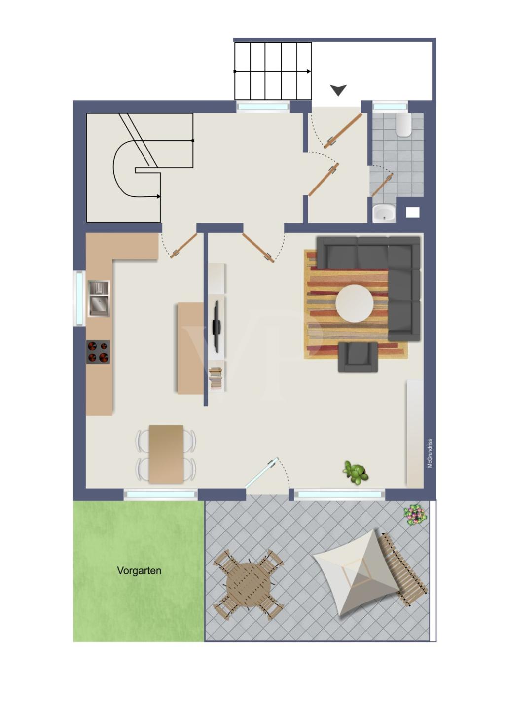 Grundriss EG