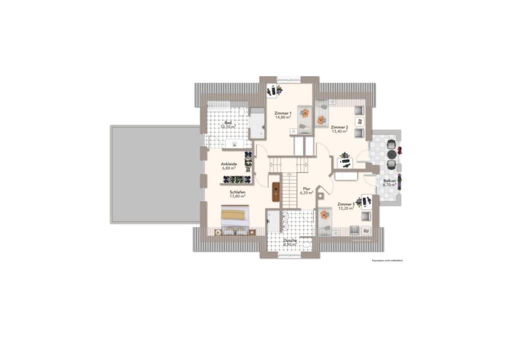 Grundriss Dachgeschoss