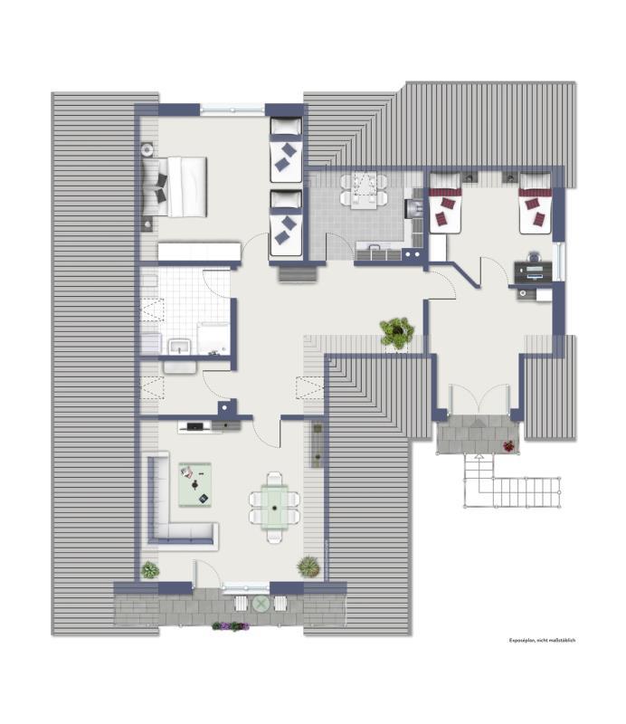 Grundriss DG/Ferienwohnung