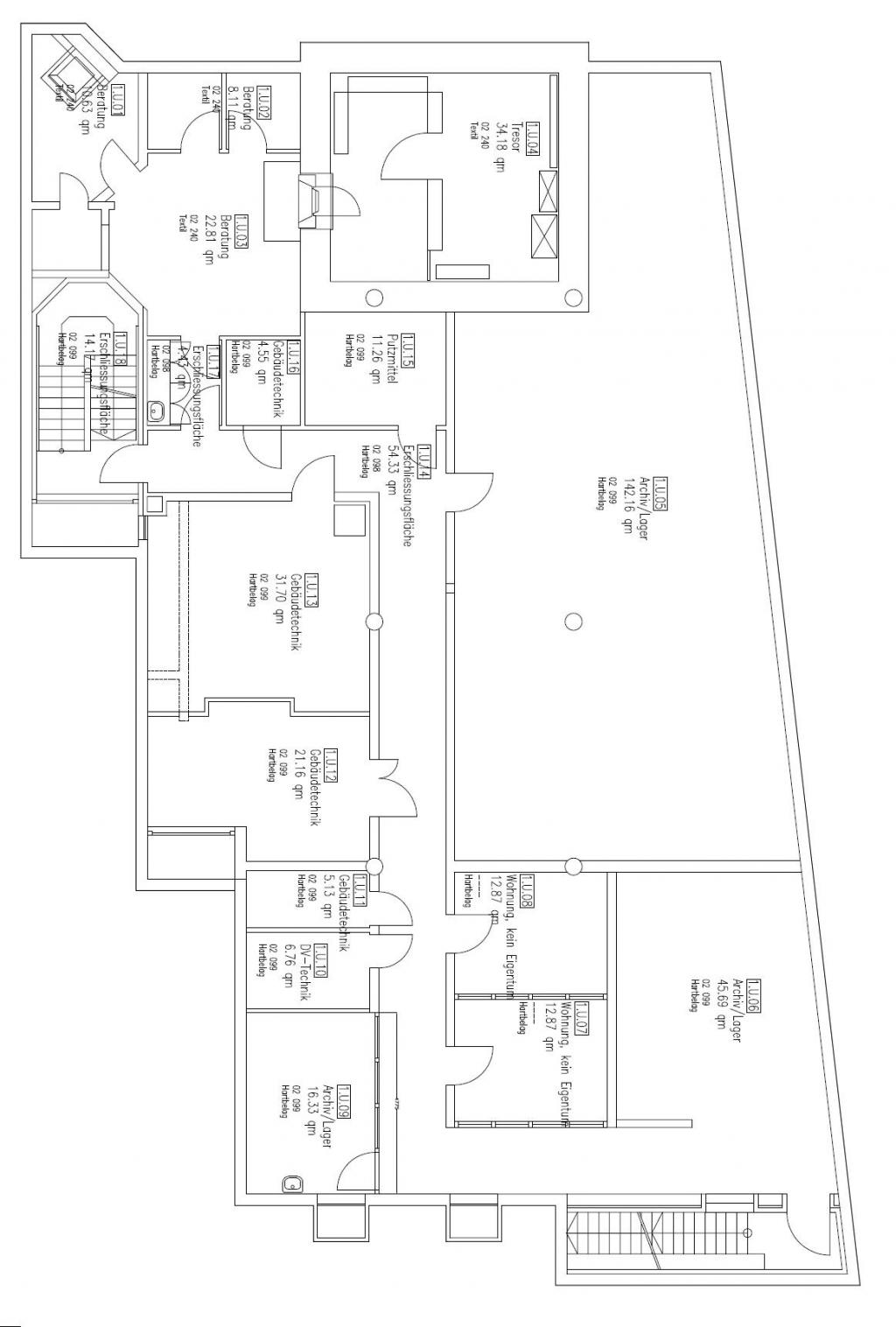 Grundriss Kellergeschoss