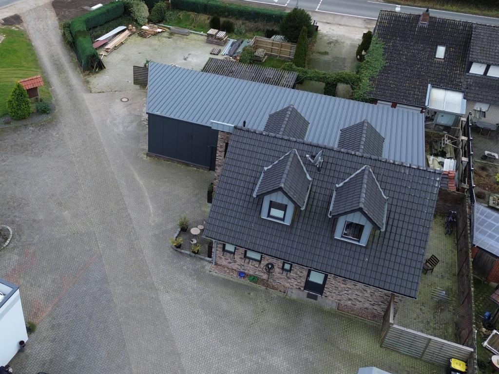 Seitenansicht von oben