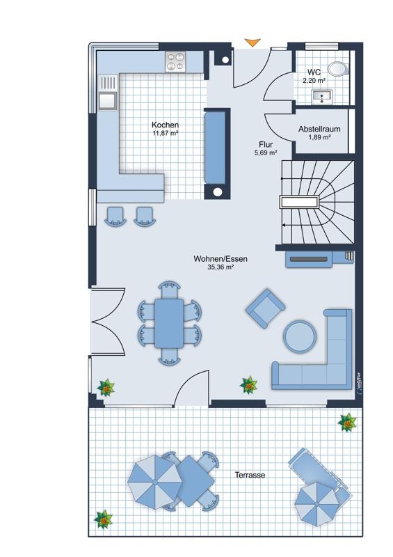 Grundriss EG