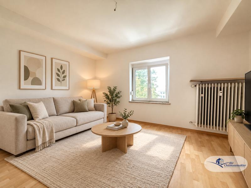Zentral wohnen in Bernau – gepflegte 2-Zimmer-Dachgeschosswohnung - Foto 1