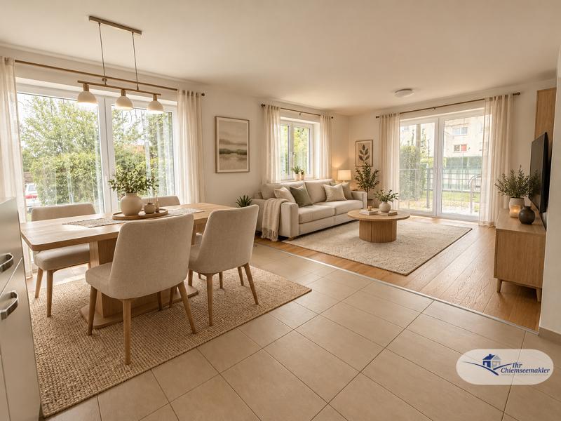 Ihr Zuhause mit Gartenanteil – gepflegte 3-Zimmer-Erdgeschosswohnung - Foto 1