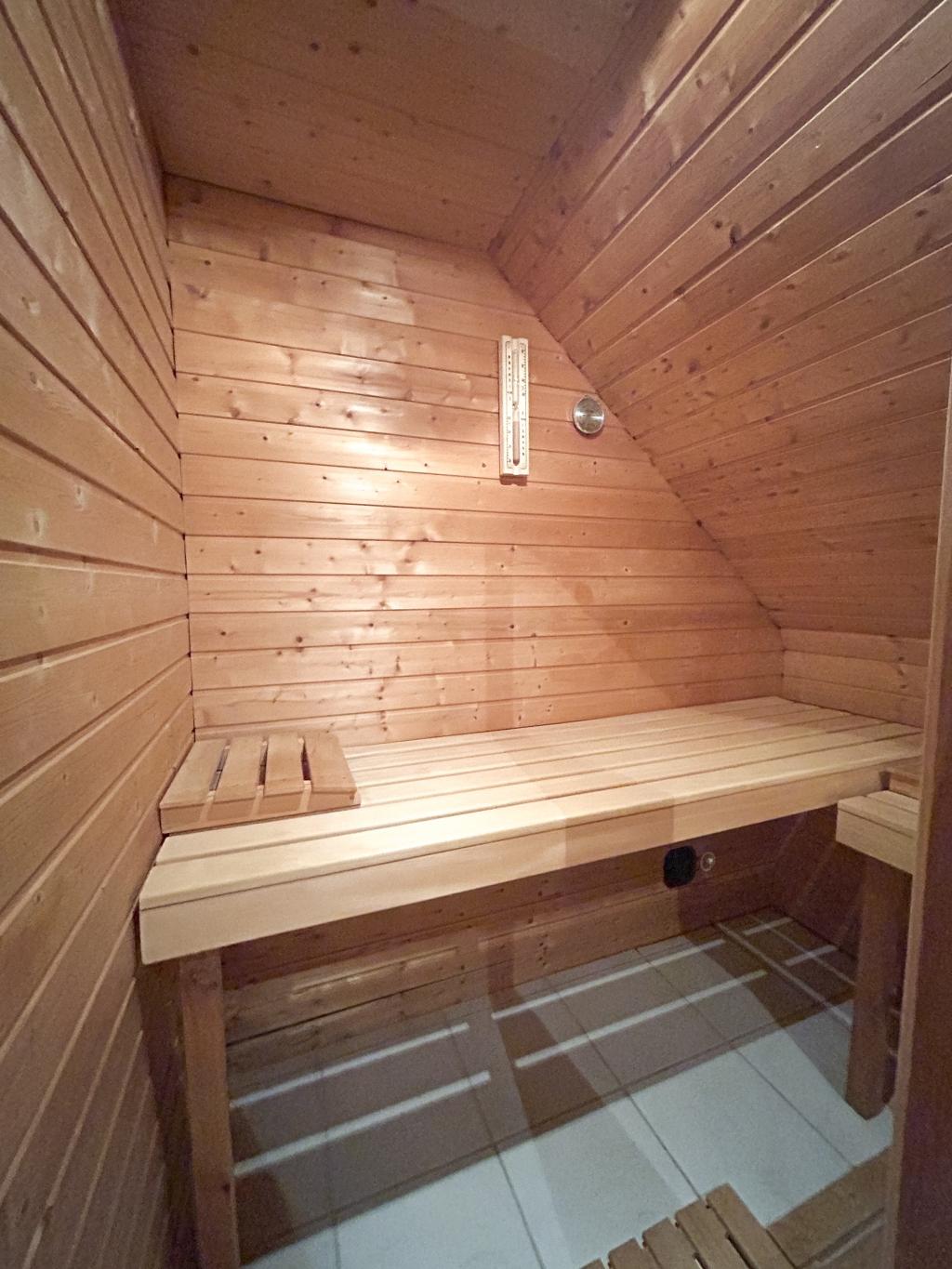 teil der Sauna