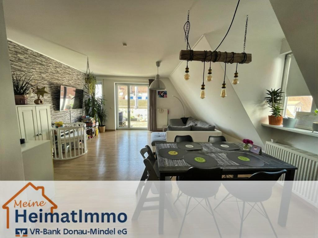 Gemütliche Wohnung in Lauingen - perfekt für Singles und Paare - Foto 1