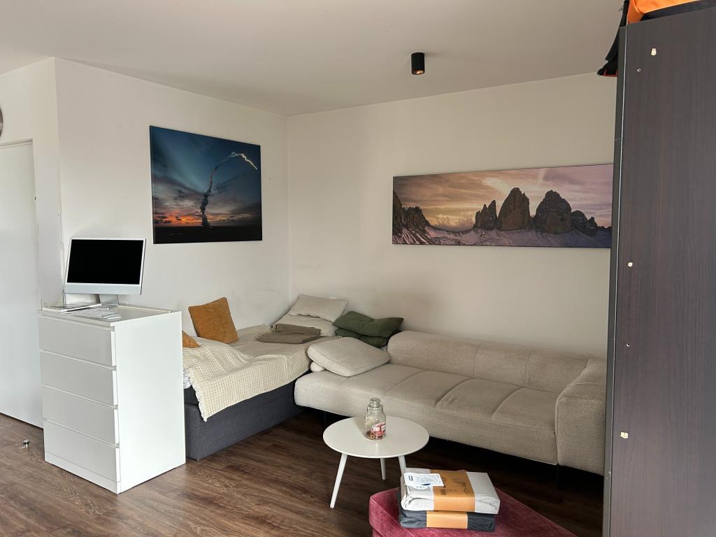 Moderne 1-Zimmer-Wohnung mit großzügigem Balkon in Burgau - Foto 3