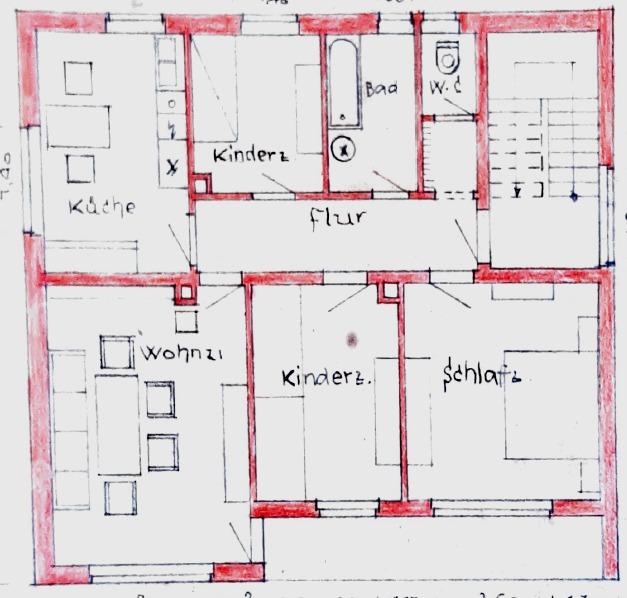 renovierte, helle 4-Zimmer-Wohnung mit Balkon zu vermieten - Photo 4
