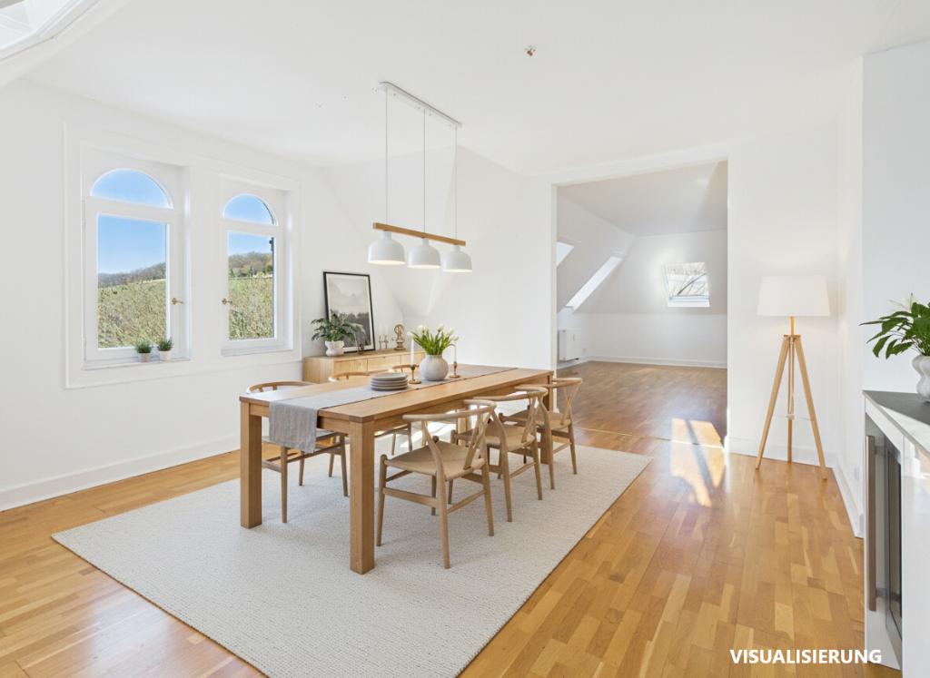 Essbereich mit Nerobergblick