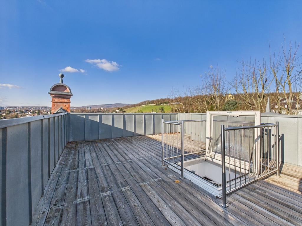 grandiose Dachterrasse